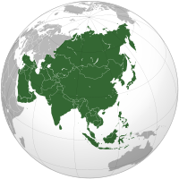 Asia: Consultar o calcular hora y fecha actual, zona y diferencia horaria de los siguientes países