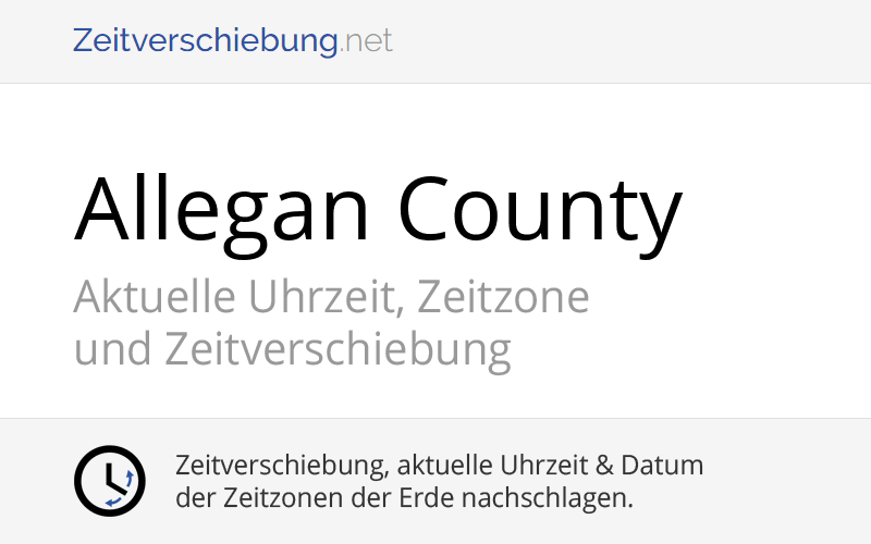 Allegan County, Michigan, Vereinigte Staaten von Amerika ...