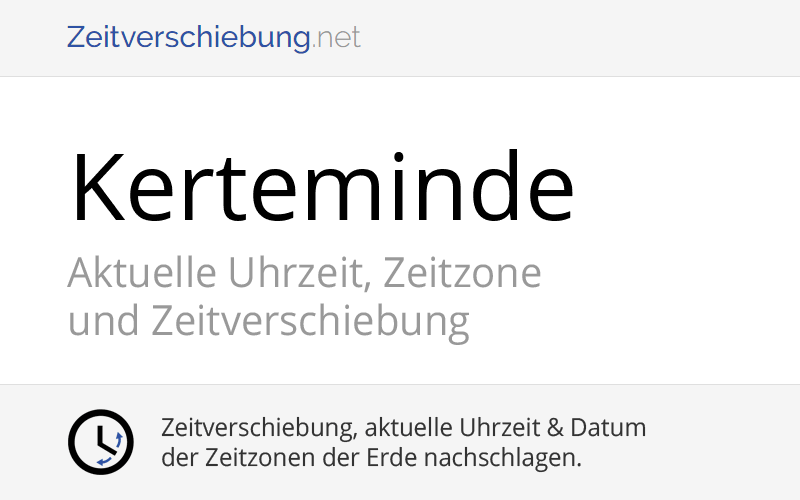 Aktuelle Uhrzeit in Kerteminde, Dänemark (Kerteminde Kommune, South Denmark) Datum, Zeitzone