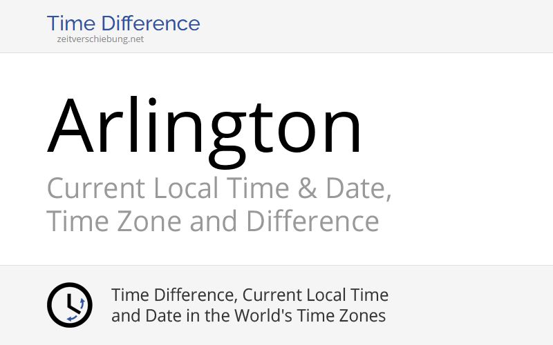 Current Local Time in Arlington, United States (Tarrant County, Texas ...