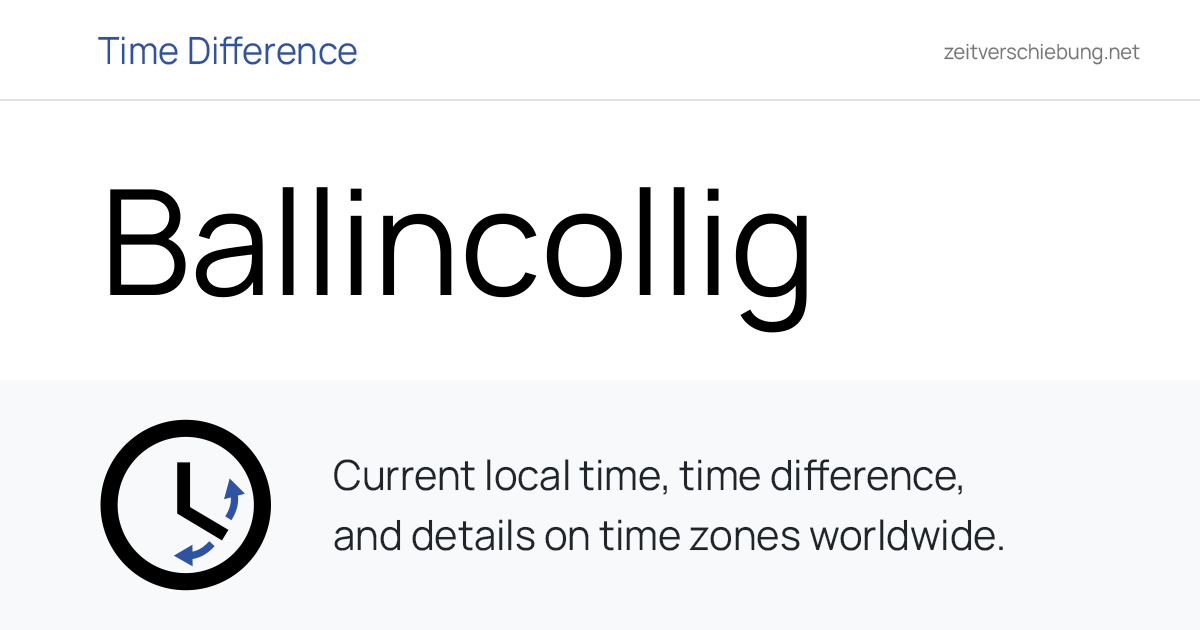 Current Local Time in Ballincollig, Ireland (County Cork, Munster ...