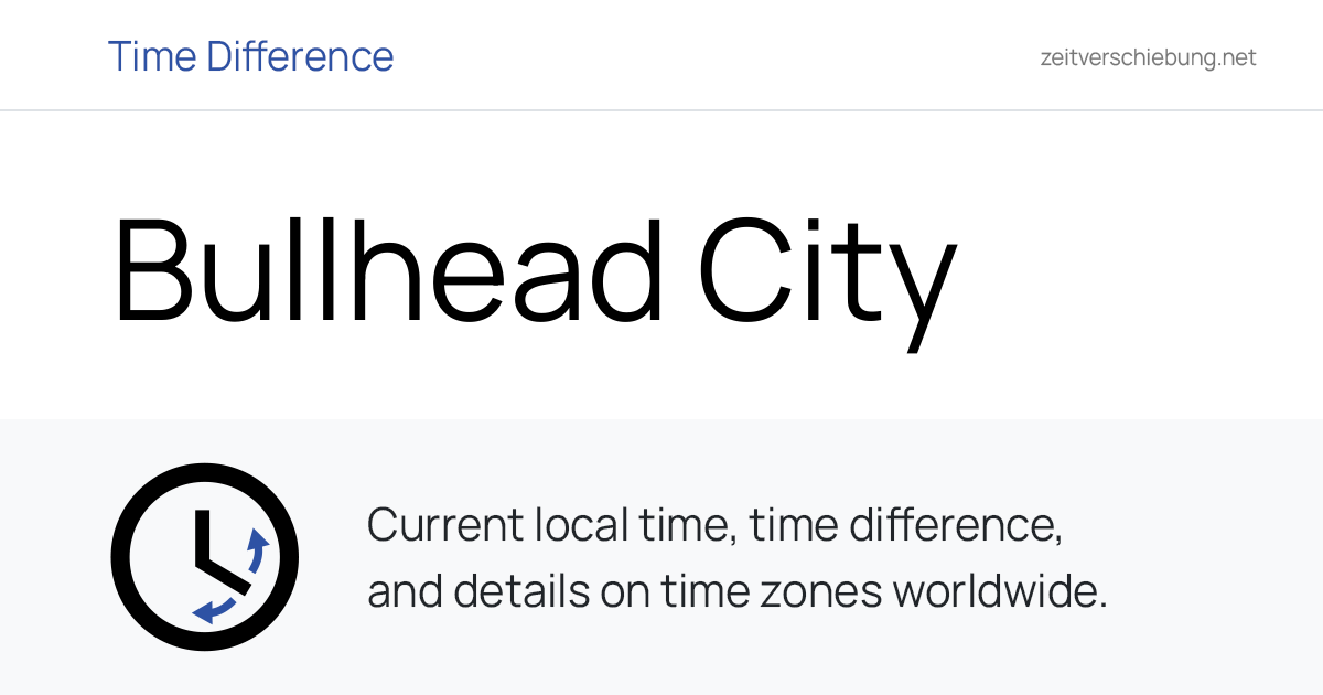 Current Local Time in Bullhead City, United States (Mohave County ...