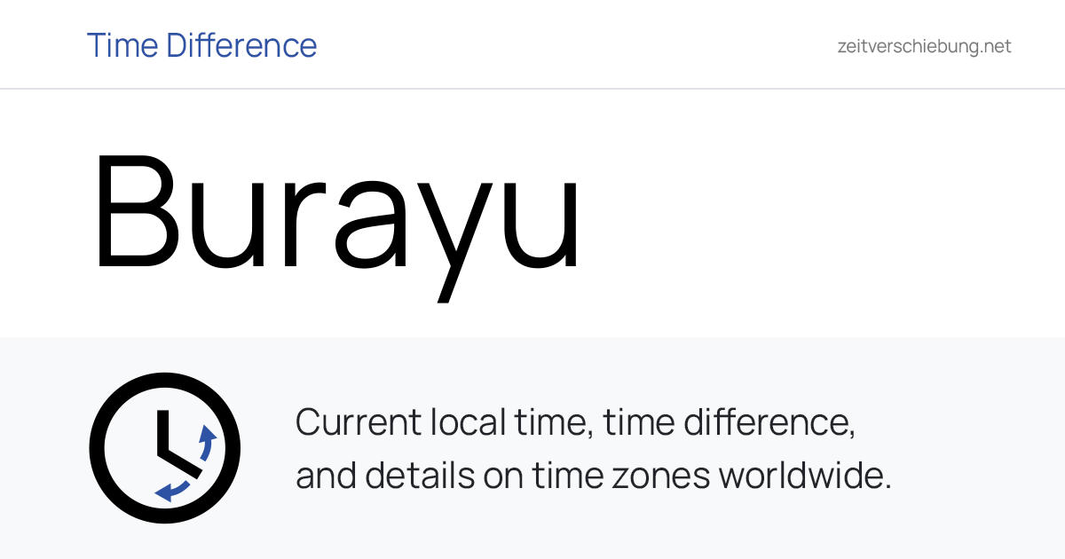 Current Local Time in Burayu, Ethiopia (Oromiya): Date, time zone, time ...