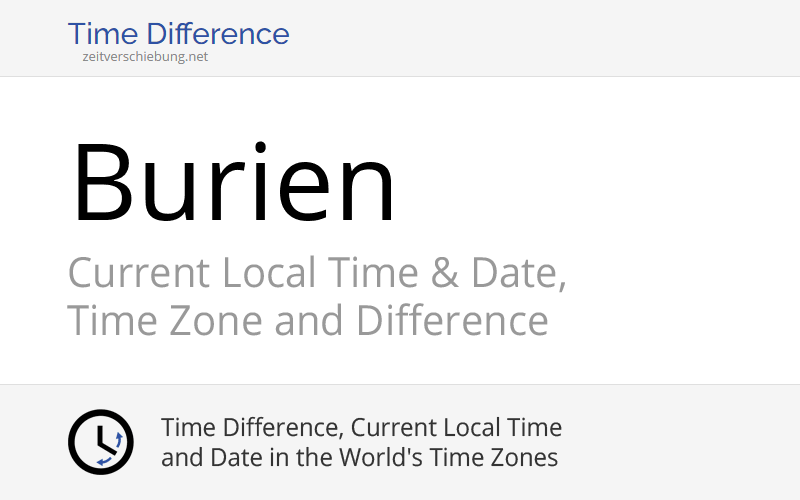 Current Local Time in Burien, United States (King County, Washington ...