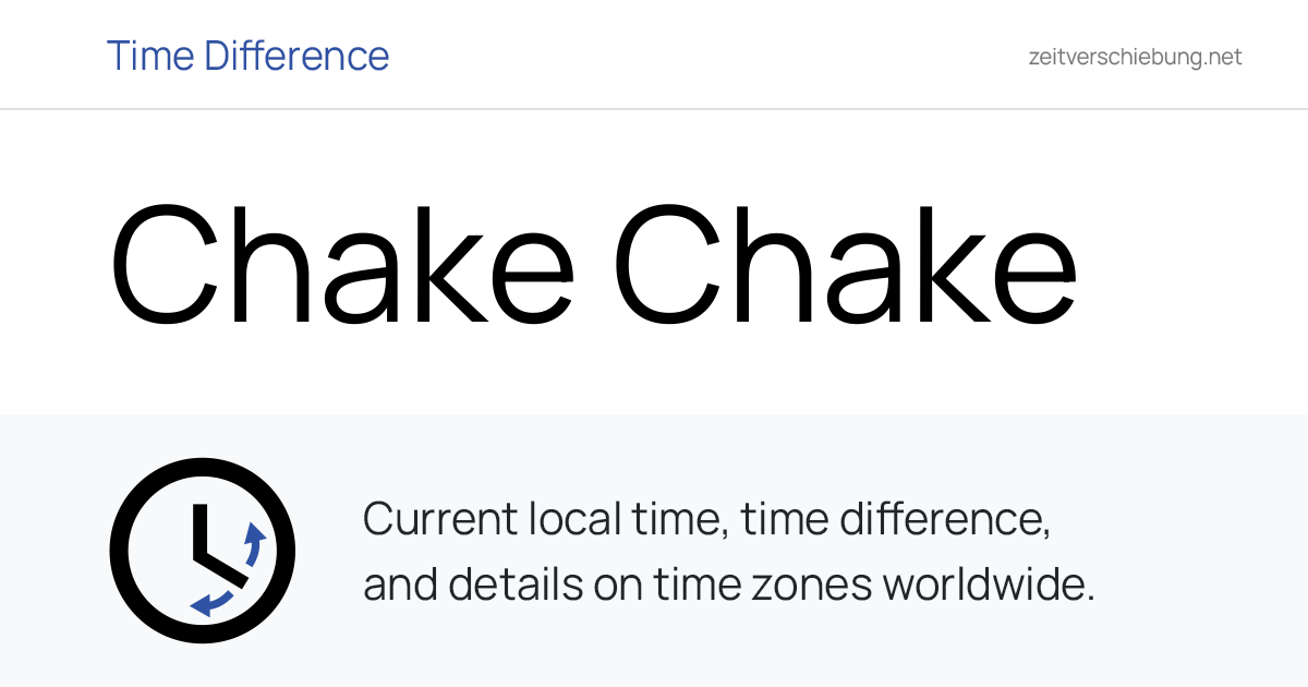 Current Local Time in Chake Chake, Tanzania (Chake Chake District ...