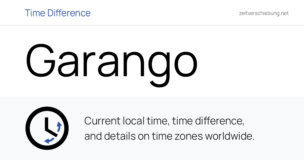 Current Local Time in Garango, Ivory Coast (Marahoué, Sassandra ...