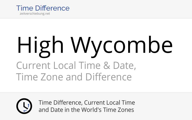 Current Local Time in High United Kingdom (Buckinghamshire