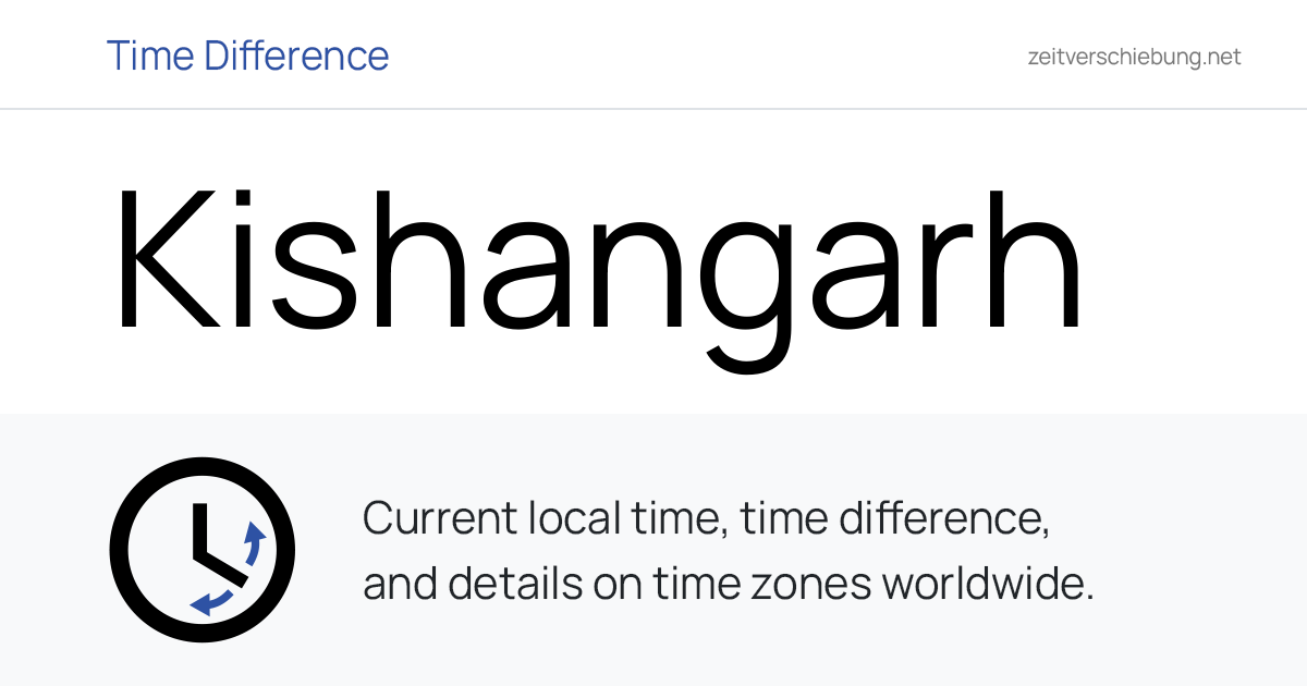 Current Local Time in Kishangarh, India (Alwar, Rajasthan): Date, time ...
