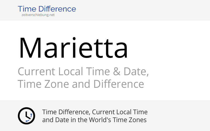 Current Local Time in Marietta, United States (Cobb County,