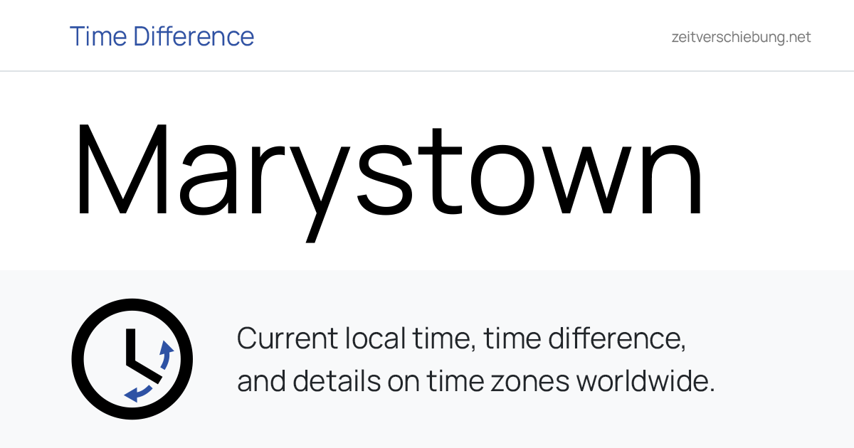 Current Local Time in Marystown, Canada (Newfoundland and Labrador ...