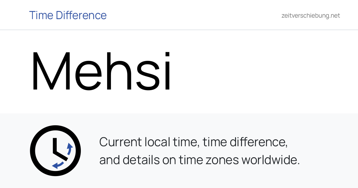 Current Local Time in Mehsi, India (Pūrba Champāran, Bihar): Date, time ...