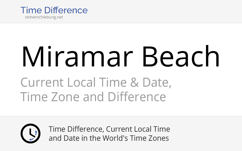 Current Local Time in Miramar Beach, United States (Walton County