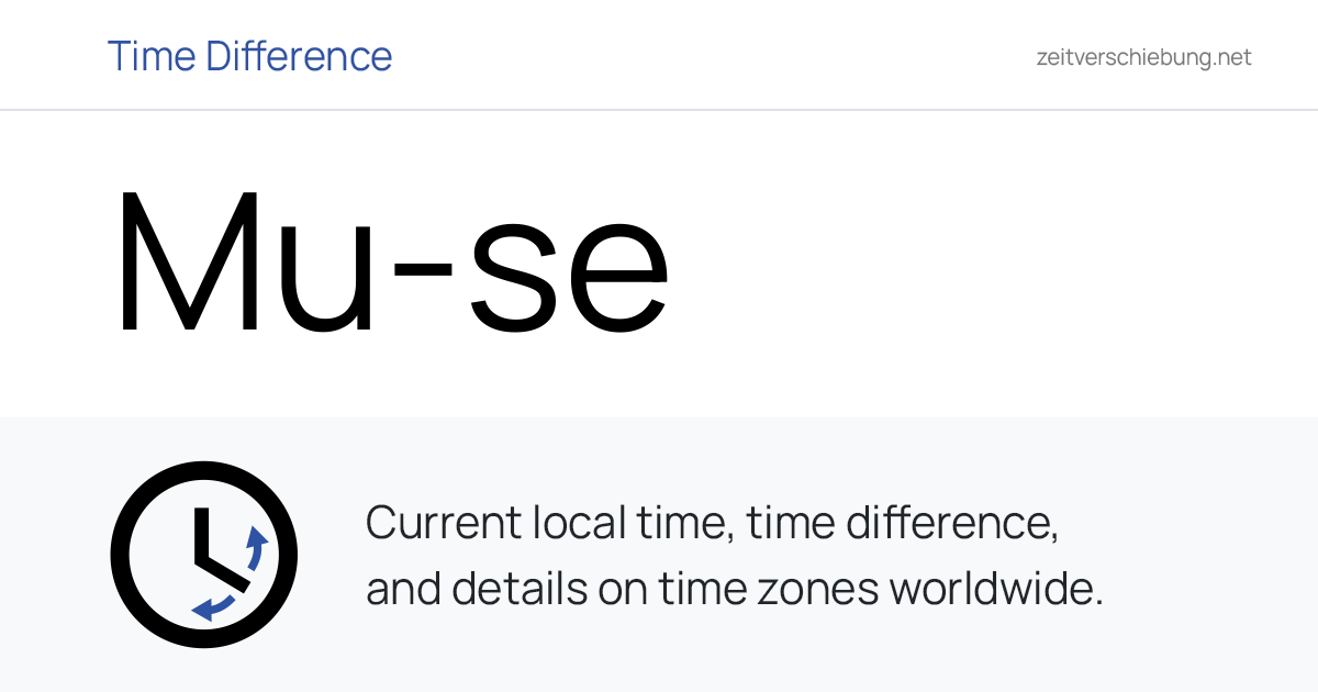 Current Local Time in Mu-se, Myanmar (Mu Se District, Shan State): Date ...