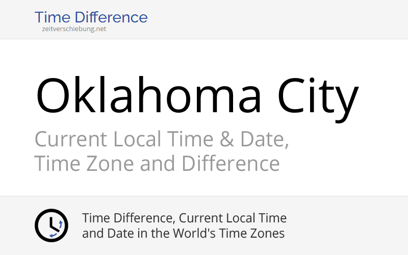 Current Local Time in Oklahoma City, United States (Oklahoma County