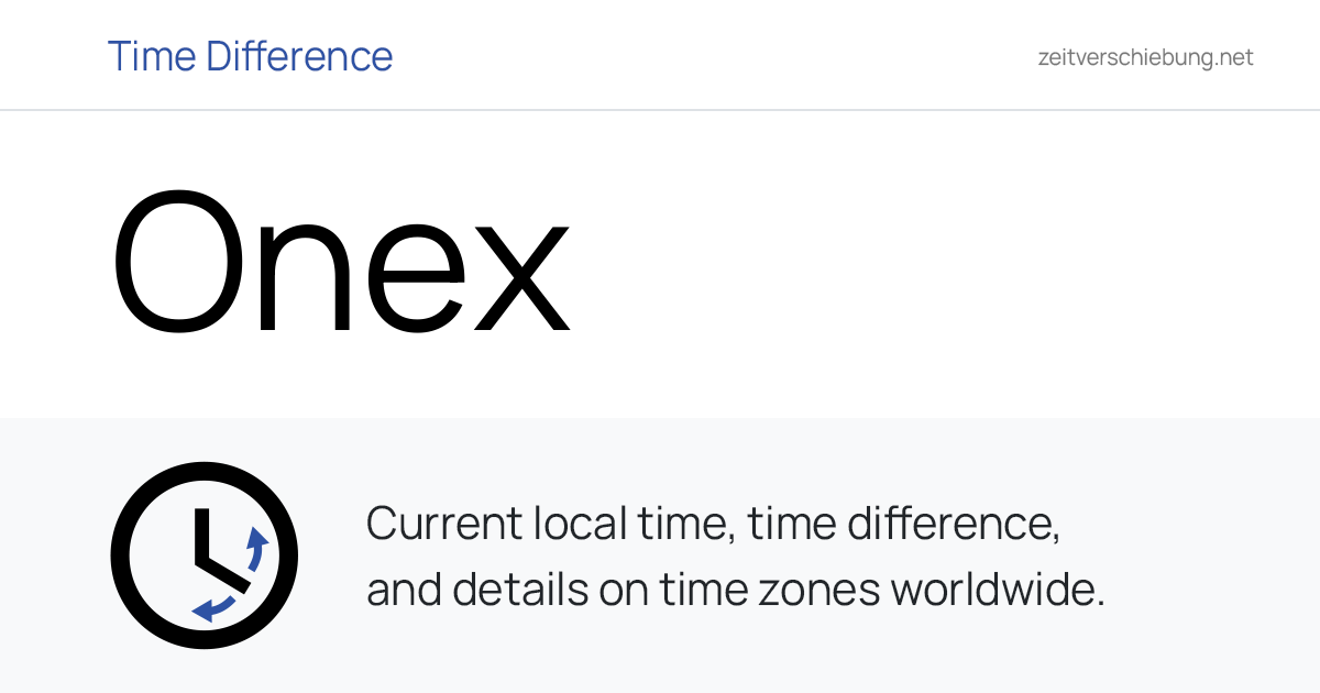 Current Local Time in Onex, Switzerland (Geneva, Geneva): Date, time ...