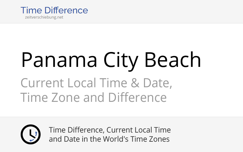 Current Local Time in Panama City Beach, United States (Bay County