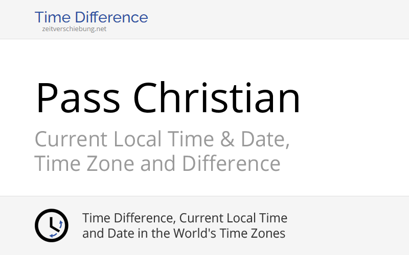 Current Local Time in Pass Christian, United States (Harrison County