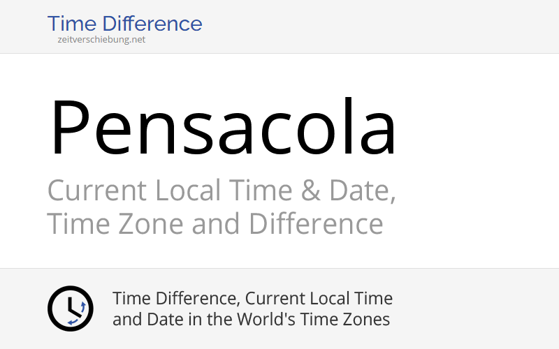 Current Local Time in Pensacola, United States (Escambia County