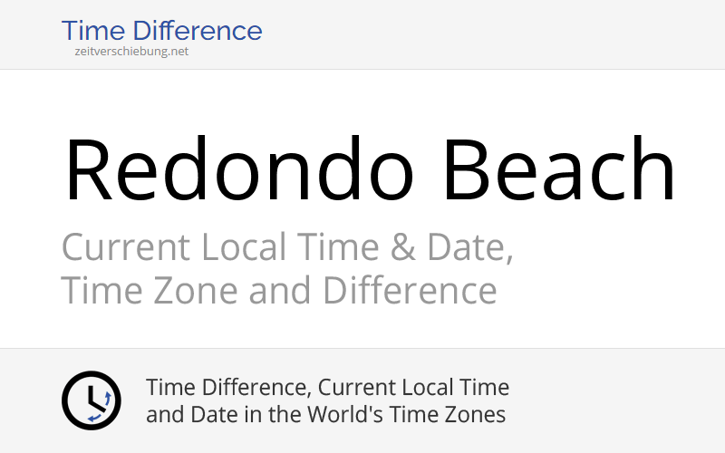 Time in Redondo Beach, California visual data 3