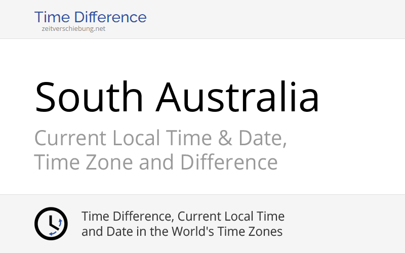 South Australia Current Time