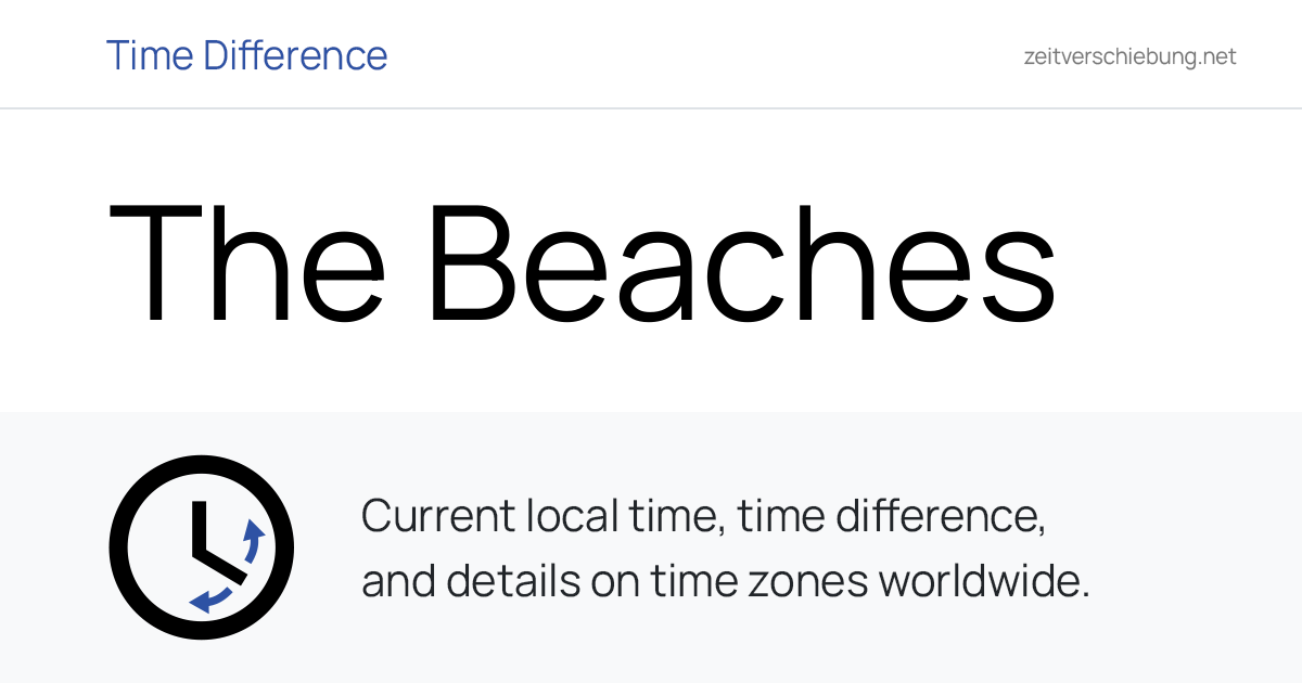 Current Local Time in The Beaches, Canada (Toronto county, Ontario ...