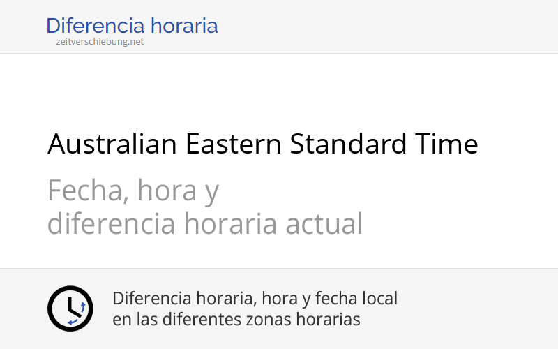 aest-australian-eastern-standard-time-hora-actual