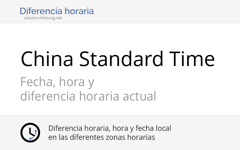 cst-china-standard-time-hora-actual