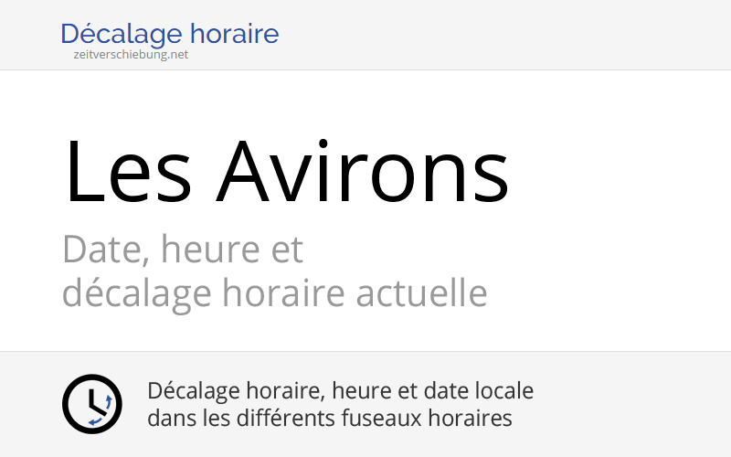 Combien D'heure De Decalage Avec La Reunion